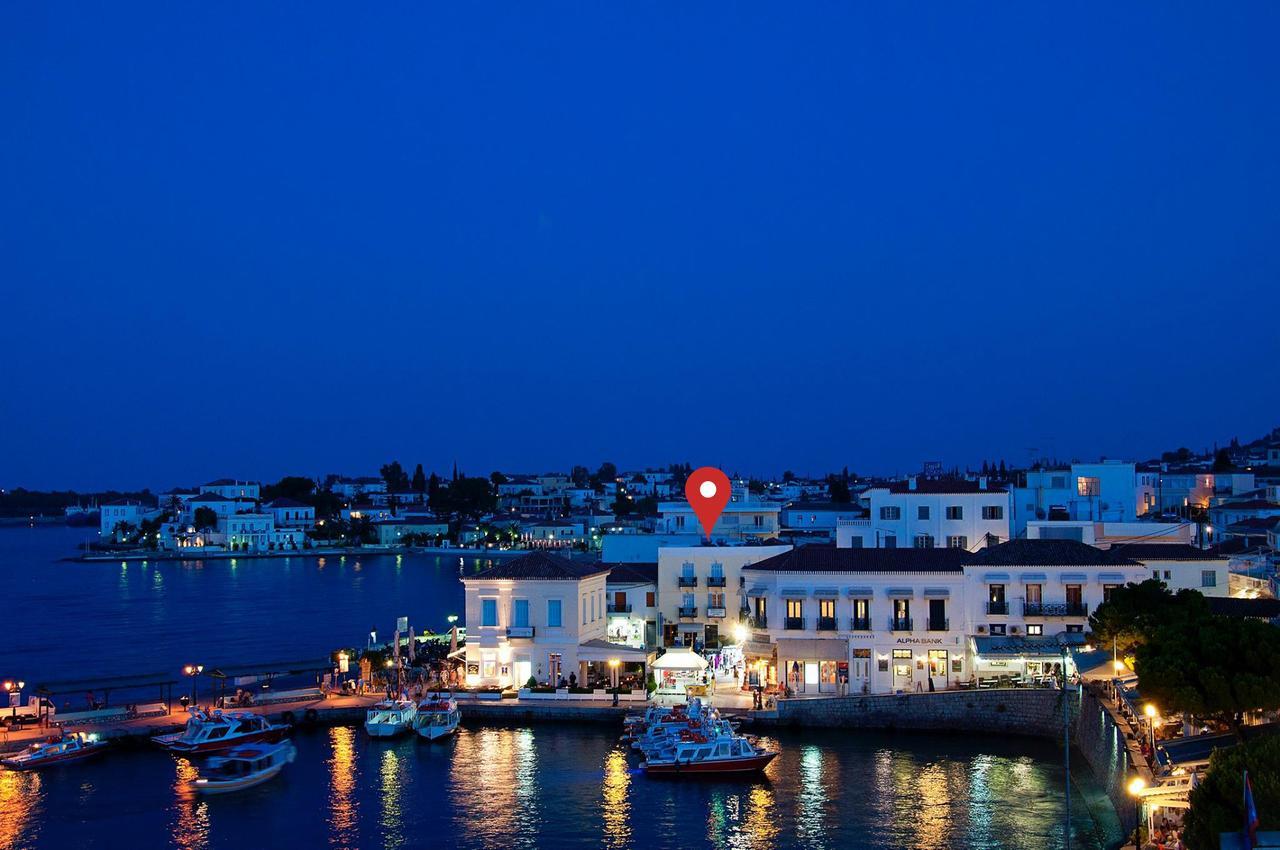 Alexandris Hotel Spétses Buitenkant foto